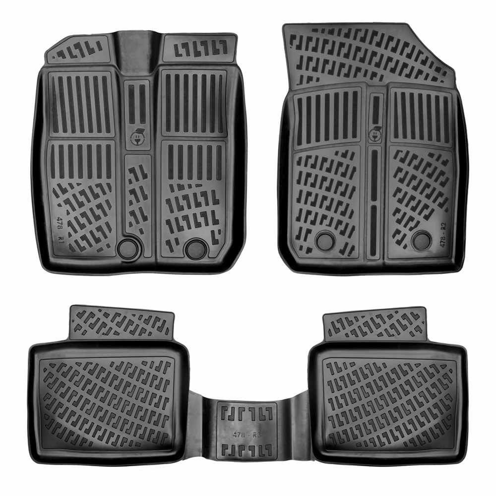 DACIA SPRING (ELEKTRİKLİ) 2022- 3D PASPAS SİYAH