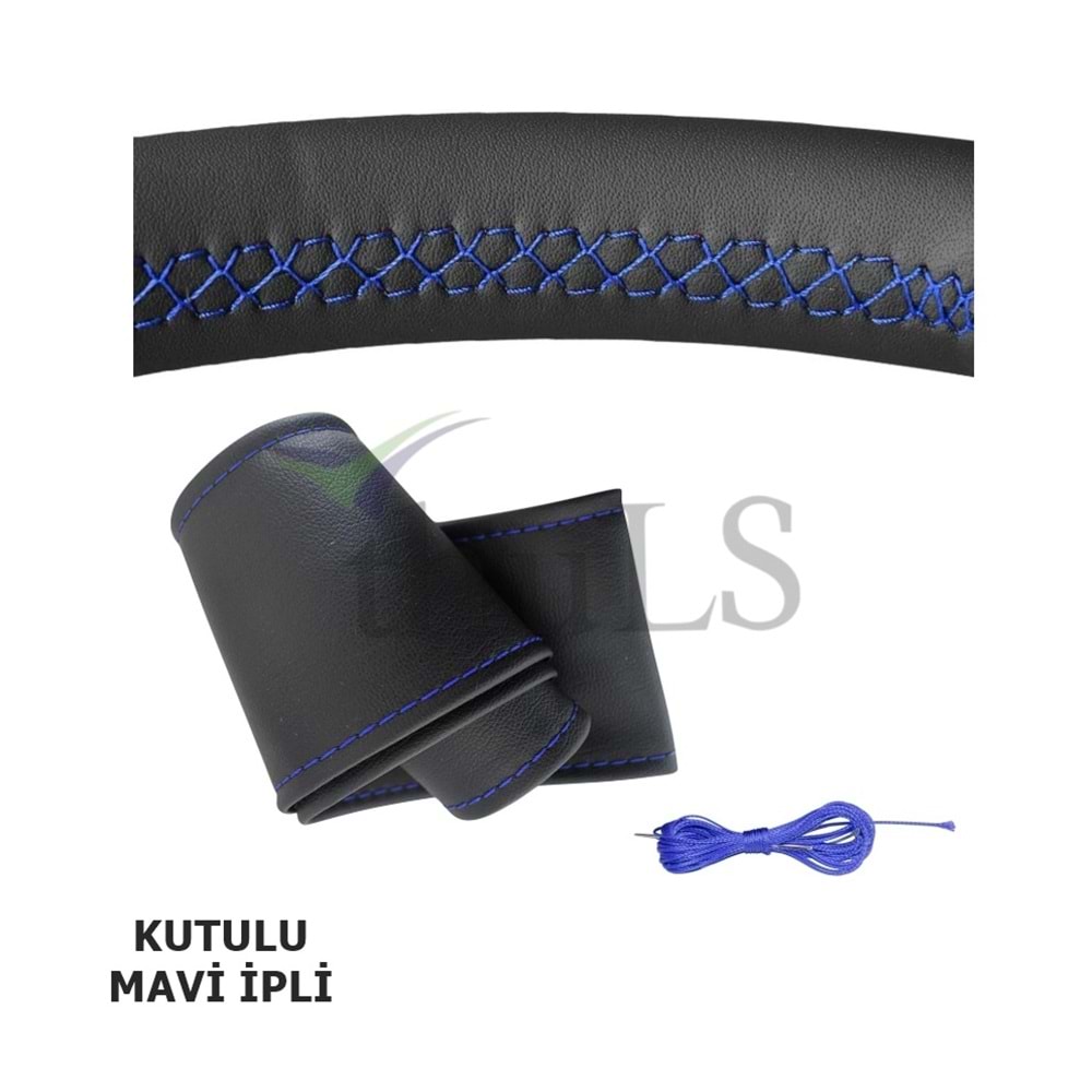 DİKME D.KILIFI PEDSİZ -178 DÜZ SİYAH MAVİ İPLİ