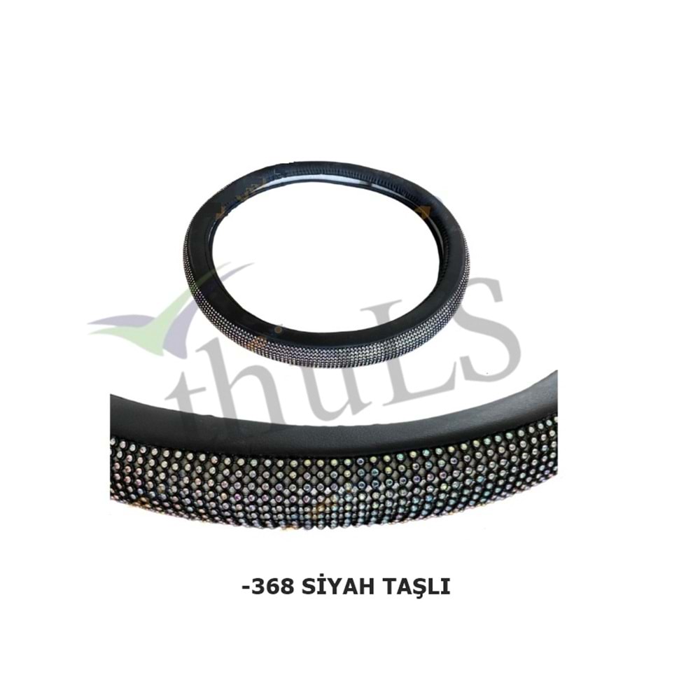 DİREKSİYON KILIFI -368 SİYAH TAŞLI
