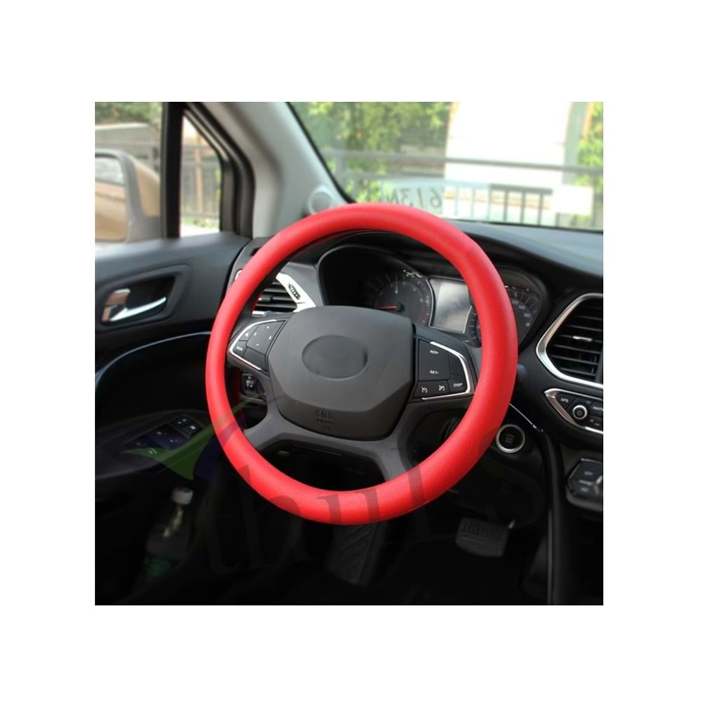 SERT SİLİKON GEÇME DİREKSİYON KILIFI KIRMIZI