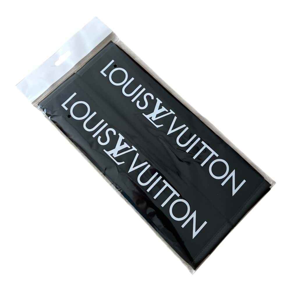 EMNİYET KEMER PEDİ 2Lİ LOUIS VUITTON SİYAH