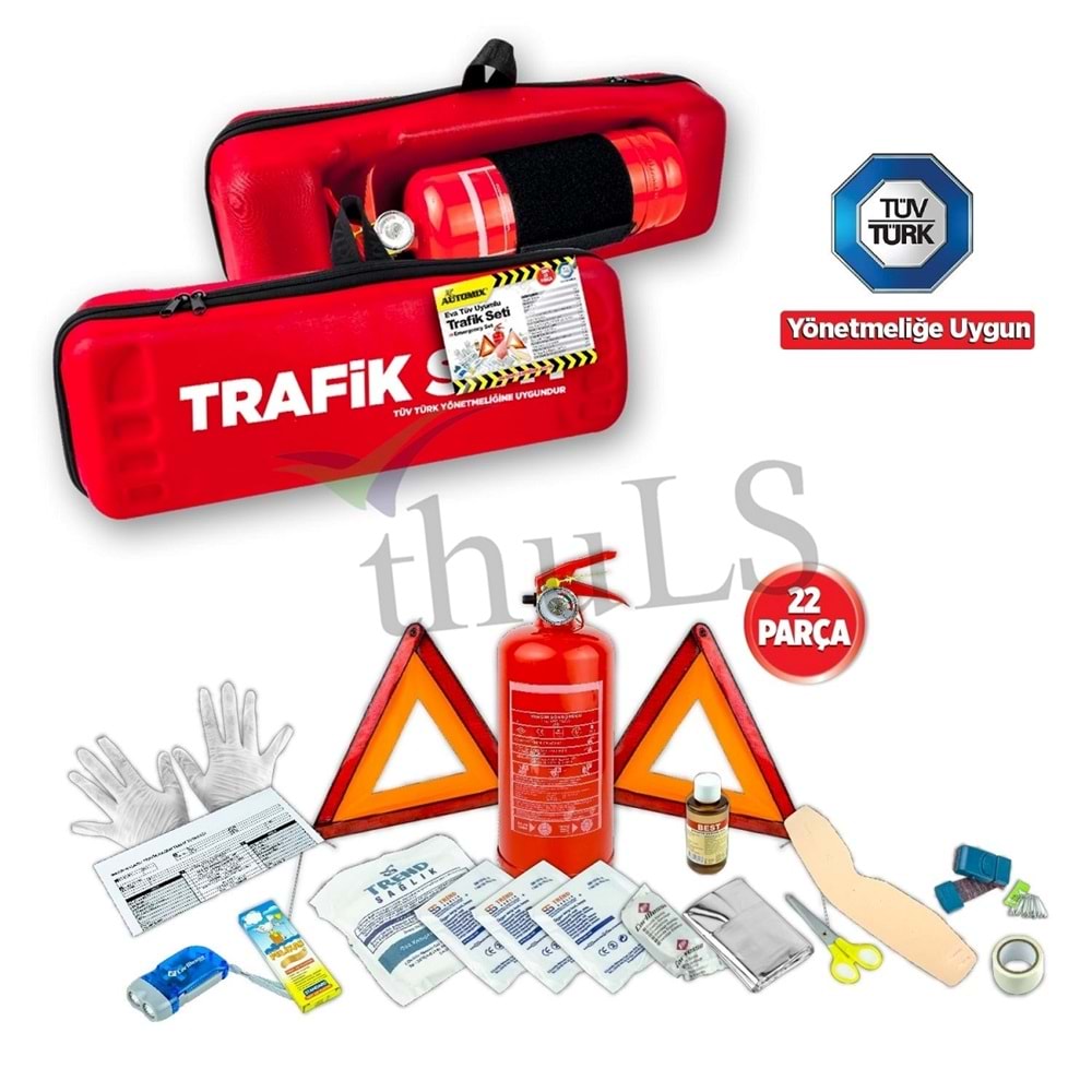 AUTOMIX EVA TÜV UYUMLU TRAFİK SETİ