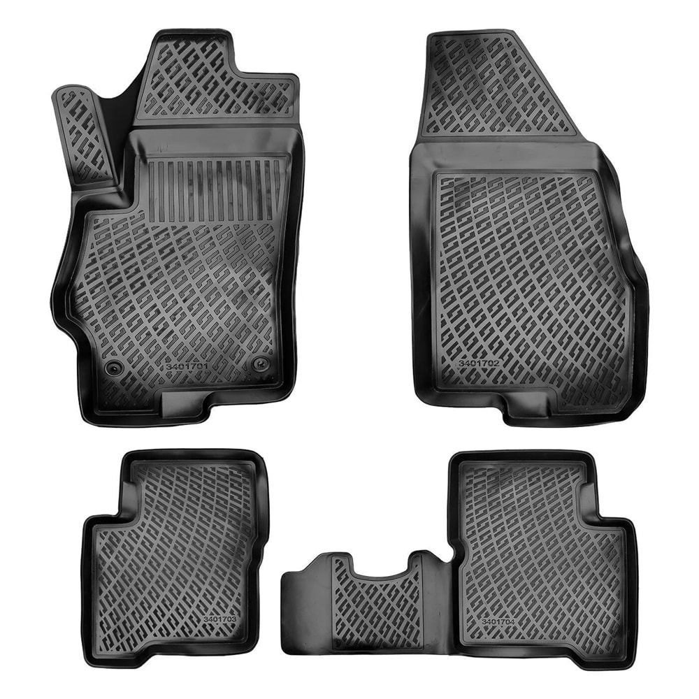 FIAT LINEA 2007- 3D PASPAS SİYAH