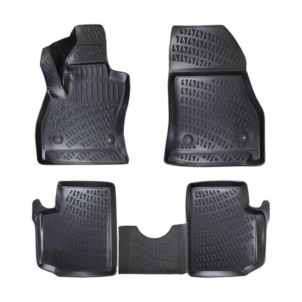 FIAT 500L 2017-2021 3D PASPAS SİYAH