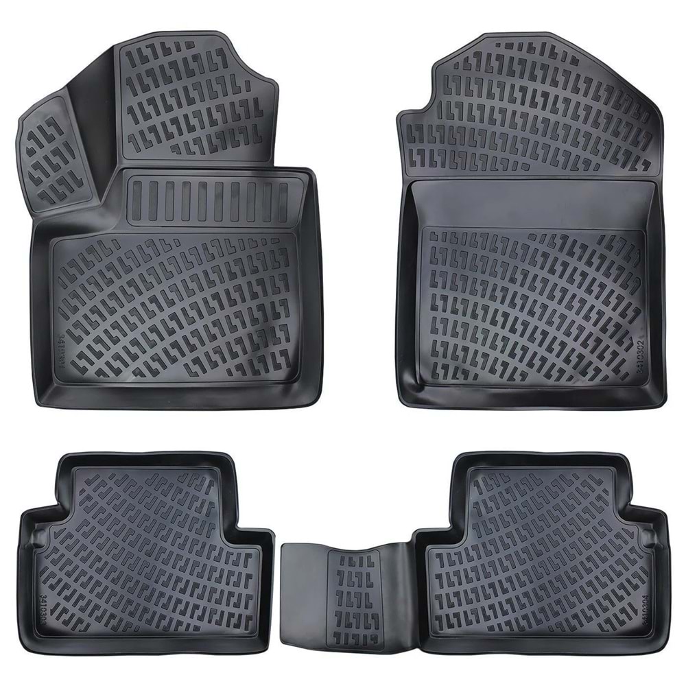 FORD CONNECT 2002-2013 3D PASPAS SİYAH