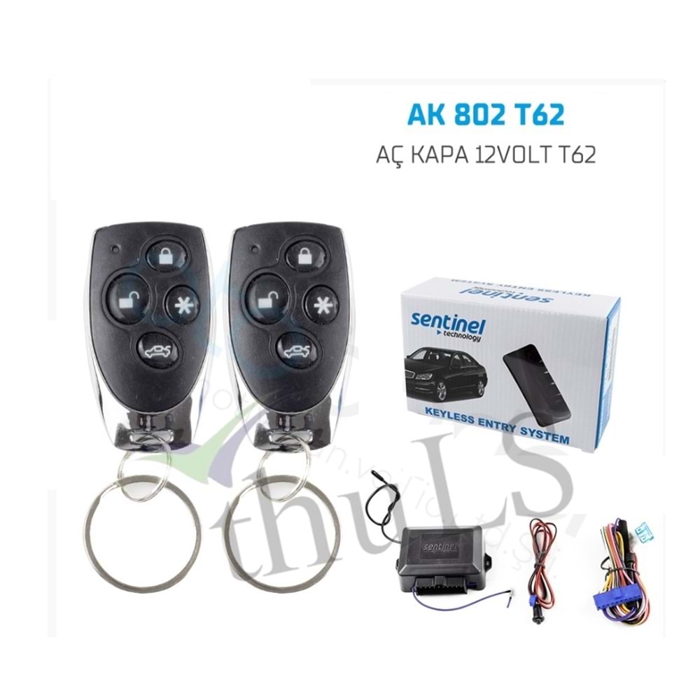 AÇMA KAPAMA KUMANDA 12V T62