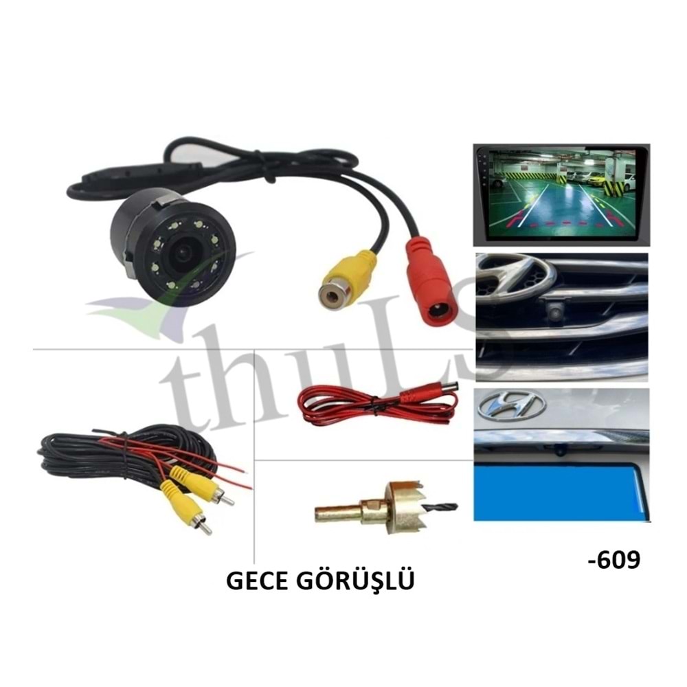 KAMERA YUVARLAK GECE GÖRÜŞLÜ -609