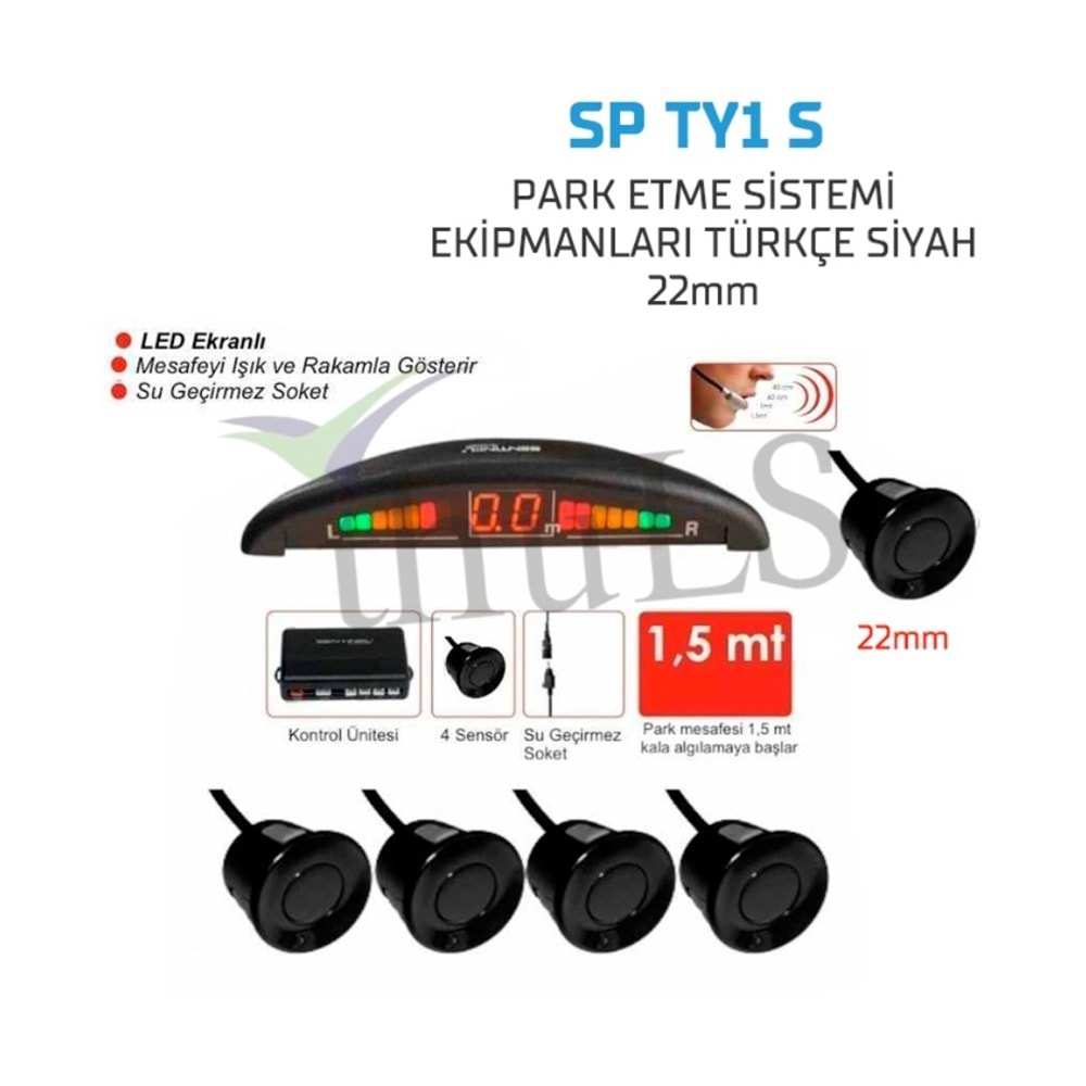 PARK SENSÖRÜ -70 EKRANLI SİYAH