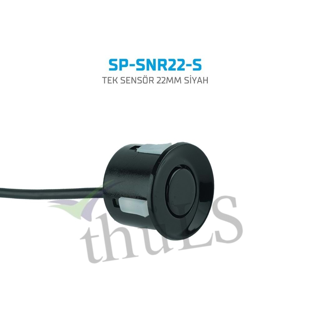 PARK SENSÖRÜ TEK SENSÖR 22 MM. SİYAH