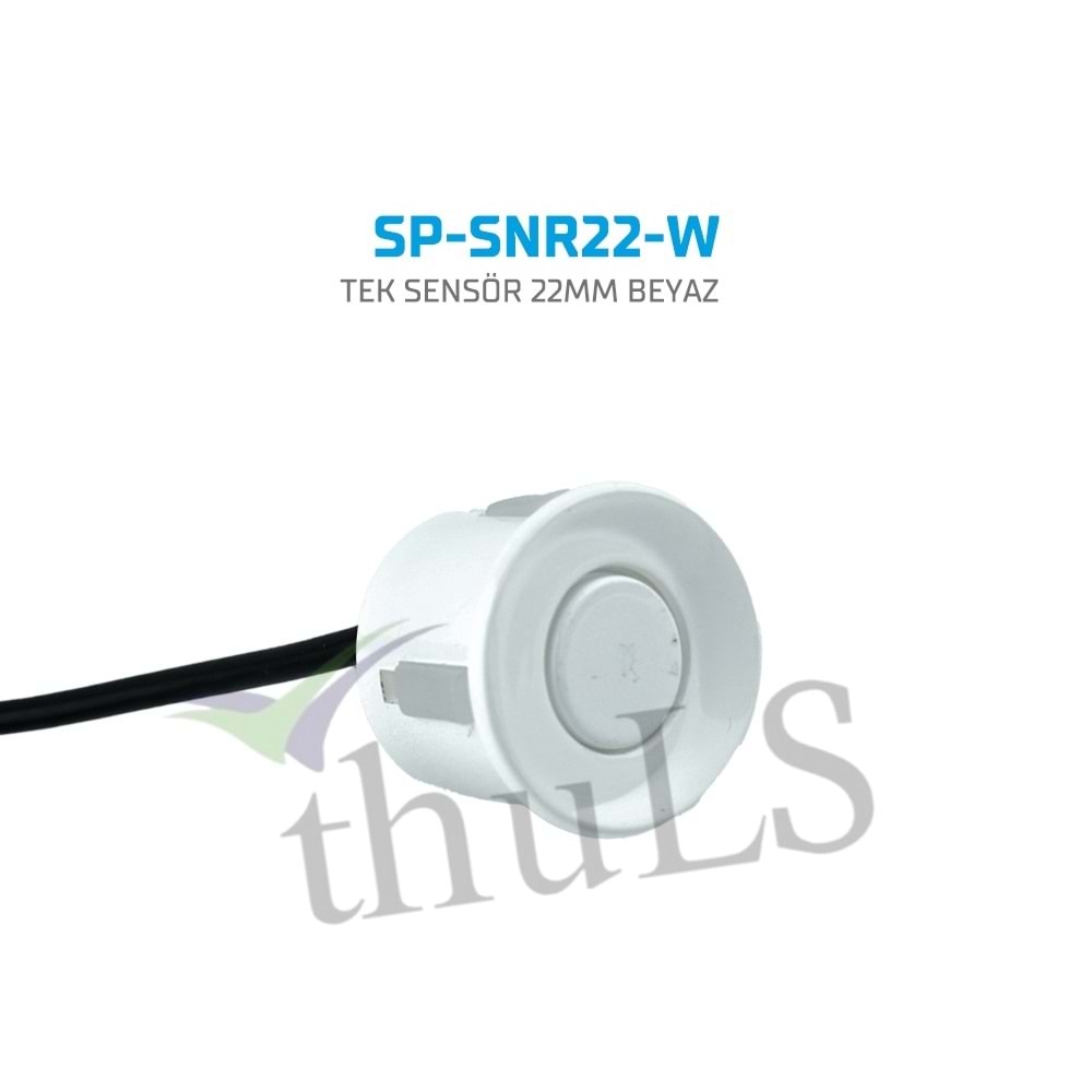 PARK SENSÖRÜ TEK SENSÖR 22 MM. BEYAZ