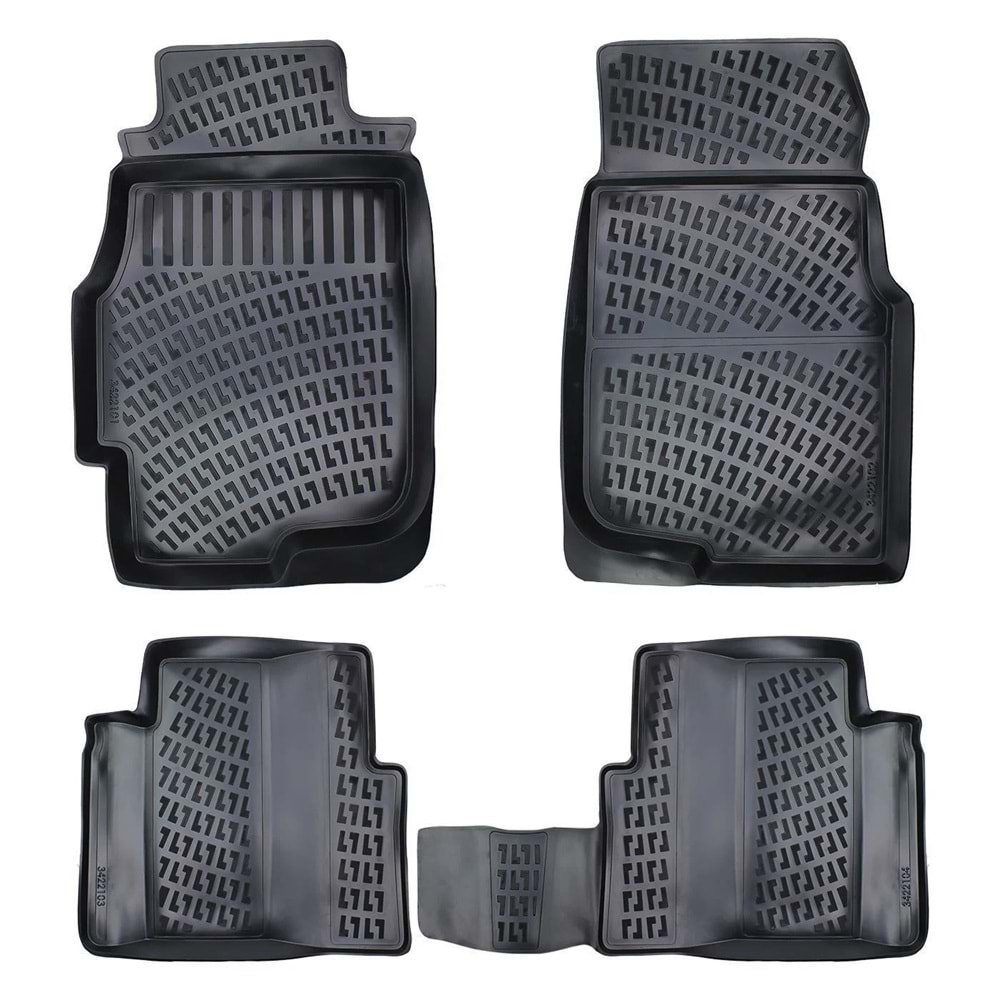 HONDA CIVIC 1996-2000 3D PASPAS SİYAH