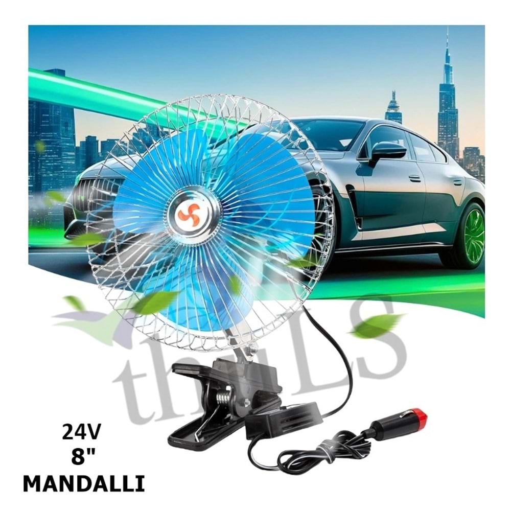 VANTİLATÖR 24V METAL 8