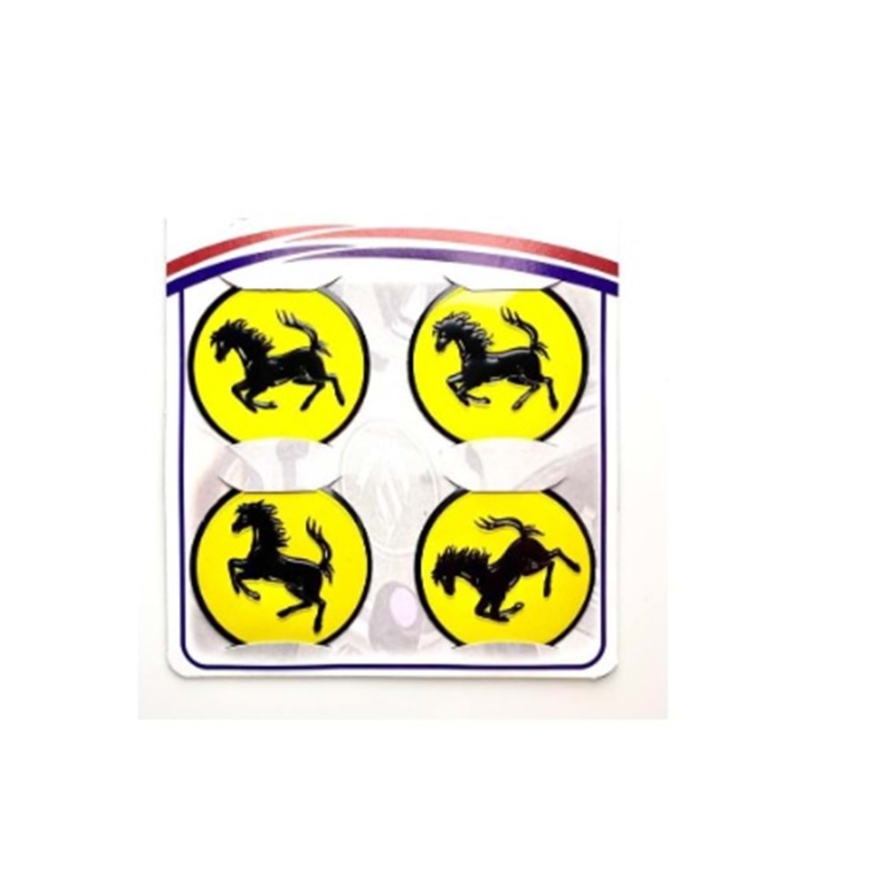 JANT GÖBEK ALÜM.ETİKET-FERRARİ