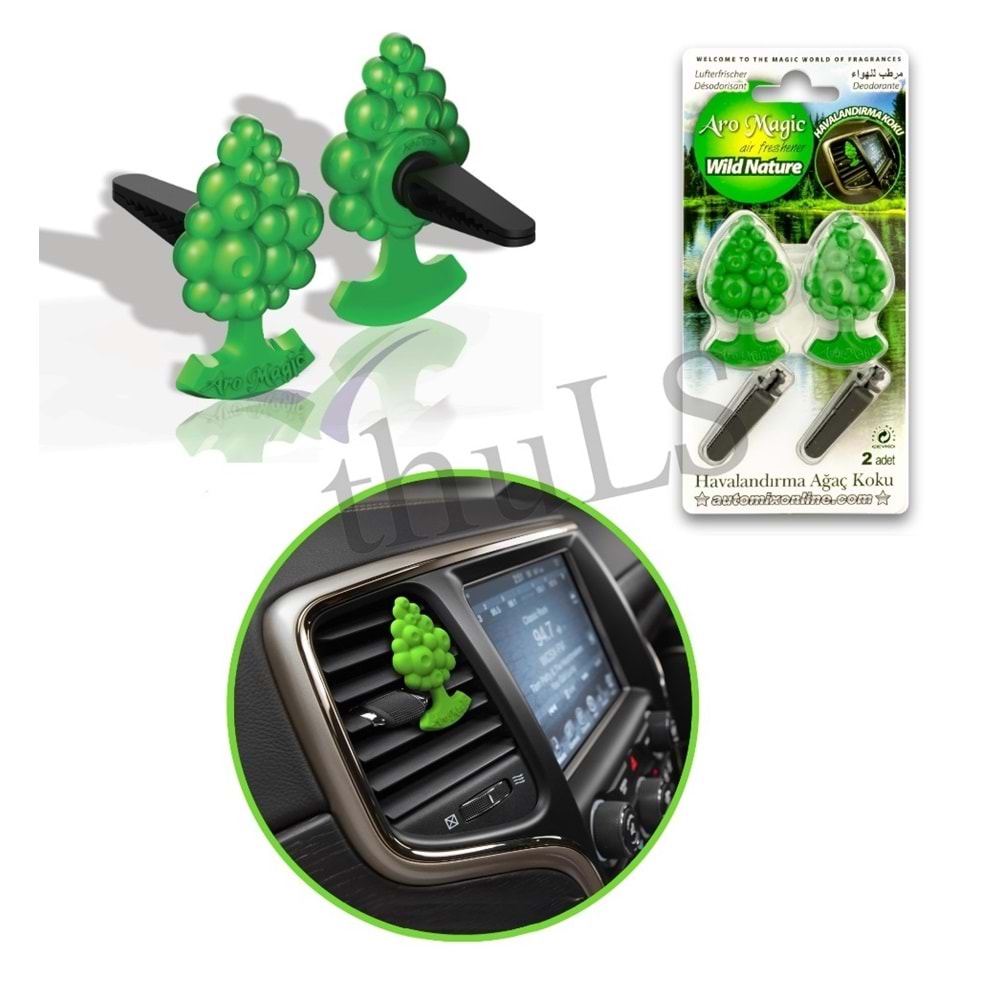 AUTOMIX AROMAGİC HAV.KOKU AĞAÇ WILD NATURE