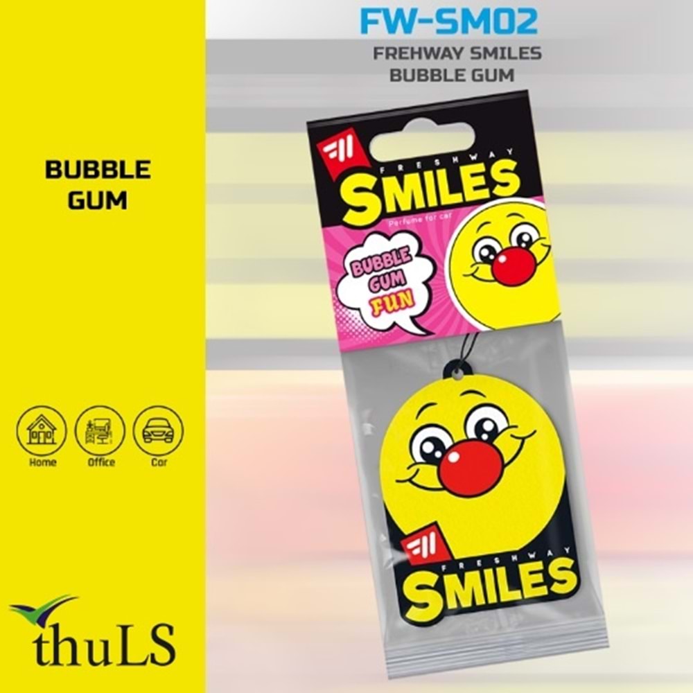 DRY SMILE KAĞIT KOKU SM-02 BUBBLE GUMFRESH