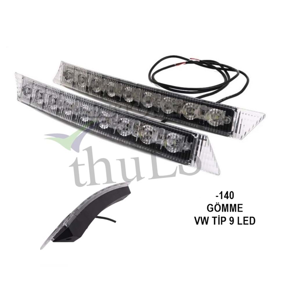 GÜNDÜZ LEDİ -140 -531 GÖMME VW TİP 9 LEDLİ