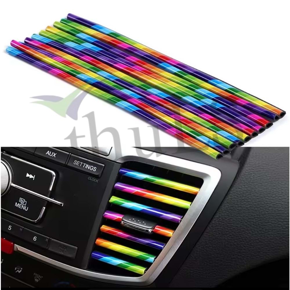 IP NEON IŞIKSIZ PETEĞE GEÇME RAINBOW 10 PRÇ.