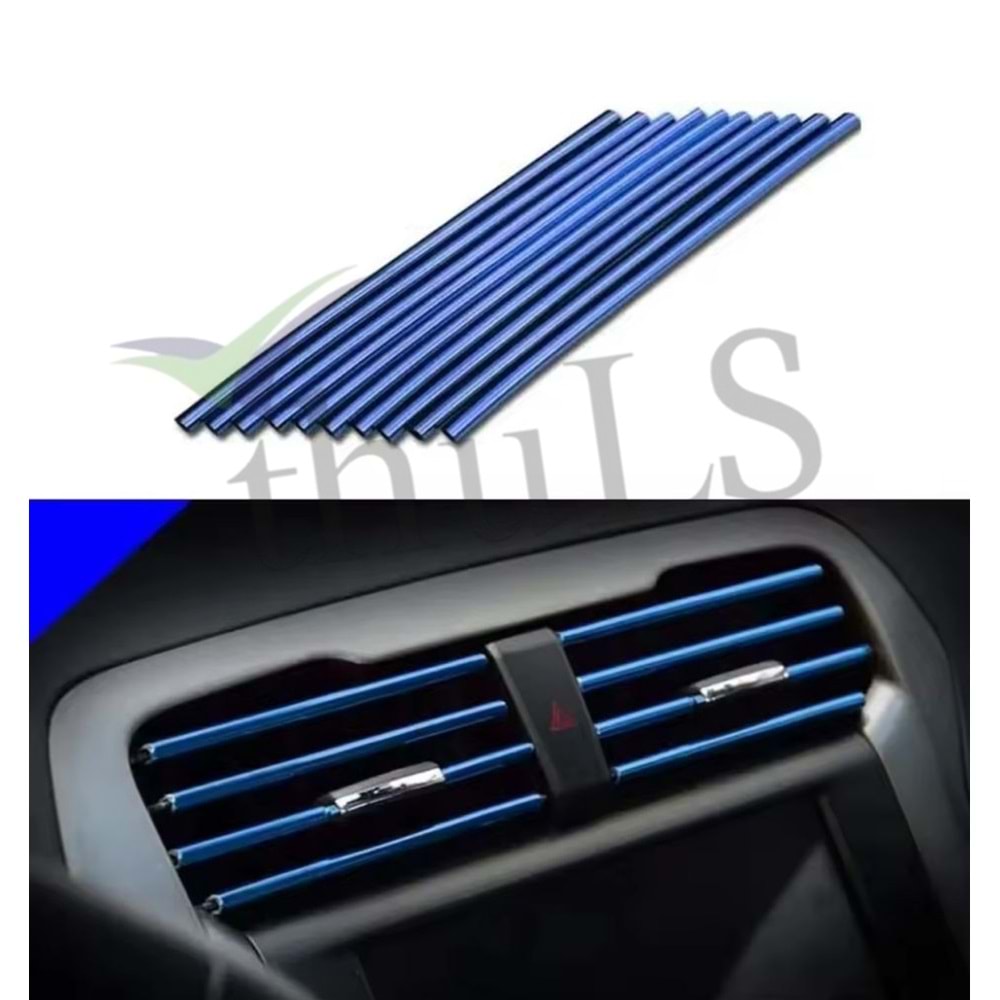 IP NEON IŞIKSIZ PETEĞE GEÇME MAVİ 10 PRÇ.