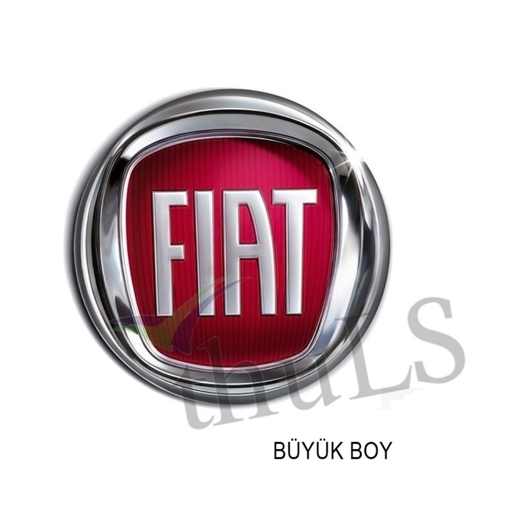 FIAT LOGO ARMA BÜYÜK BOY KIRMIZI