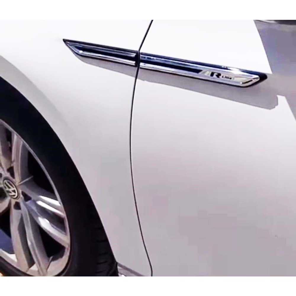 ÇAMURLUK YAZISI R LINE 4LÜ SİYAH