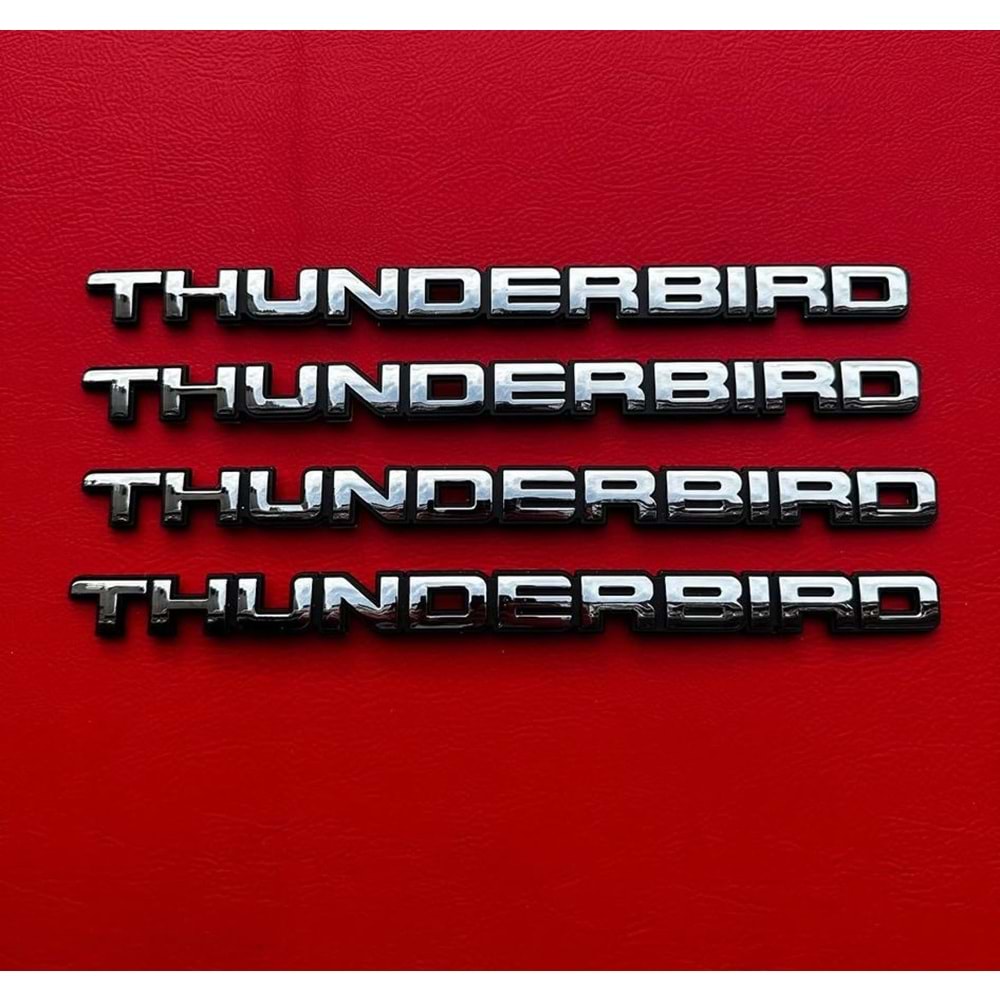 THUNDERBIRD BÜYÜK DÖKÜM YAZI