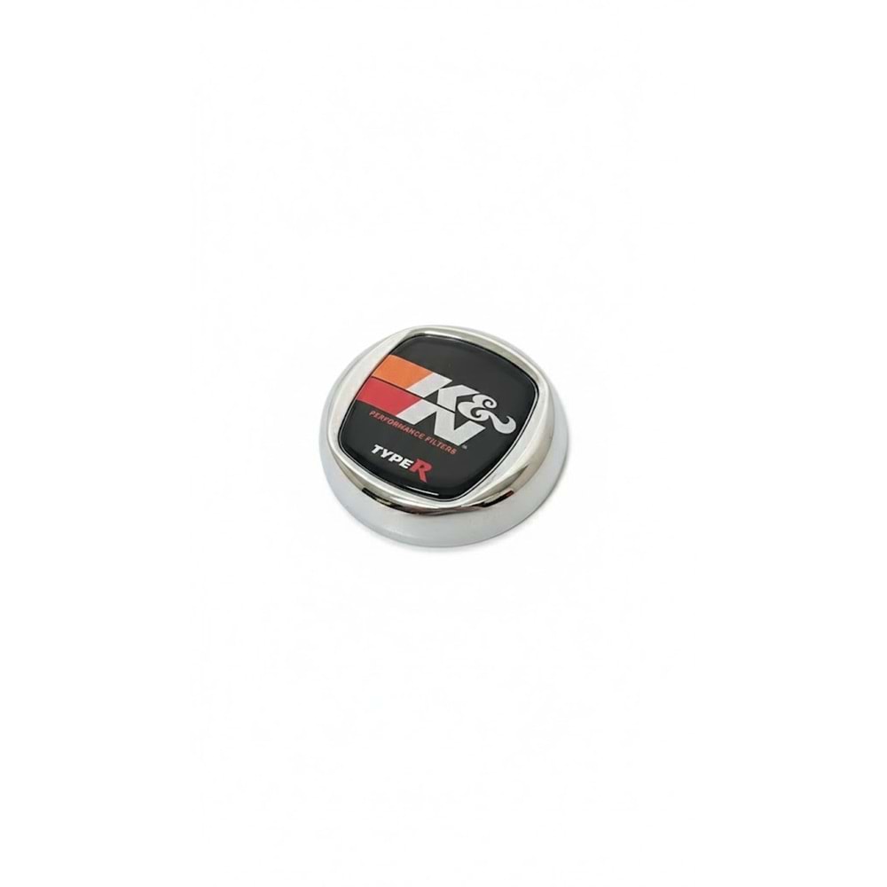 KN PERFORMANCE KÜÇÜK 3D KROM ÇERÇEVELİ UNIVERSAL LOGO