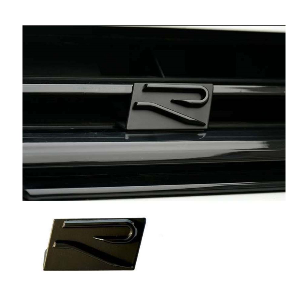 ÖN PANJUR LOGOSU YAPIŞMA -170 GOLF 8,5 SİYAH