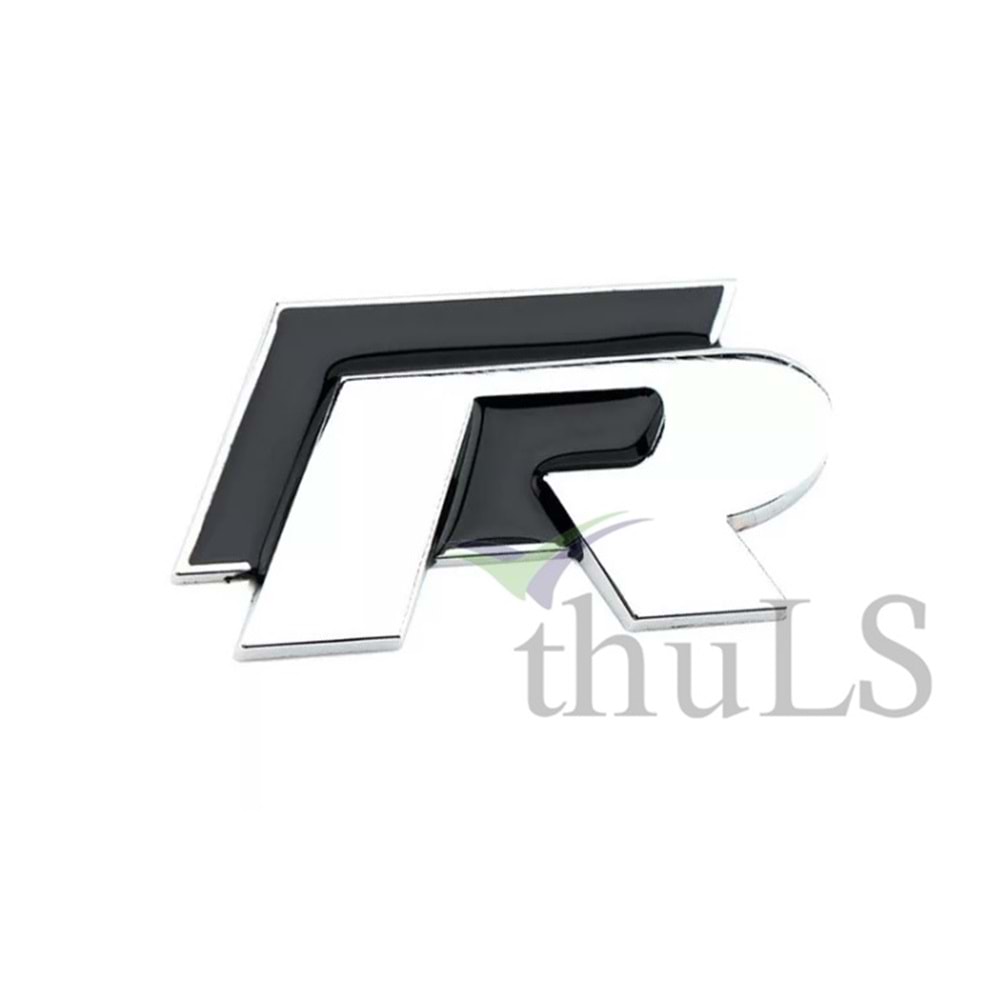 DÖKÜM YAZI YAPIŞMA R SİYAH