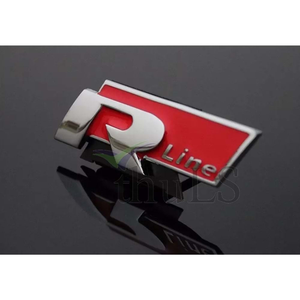 DÖKÜM YAZI YAPIŞMA R LINE KIRMIZI