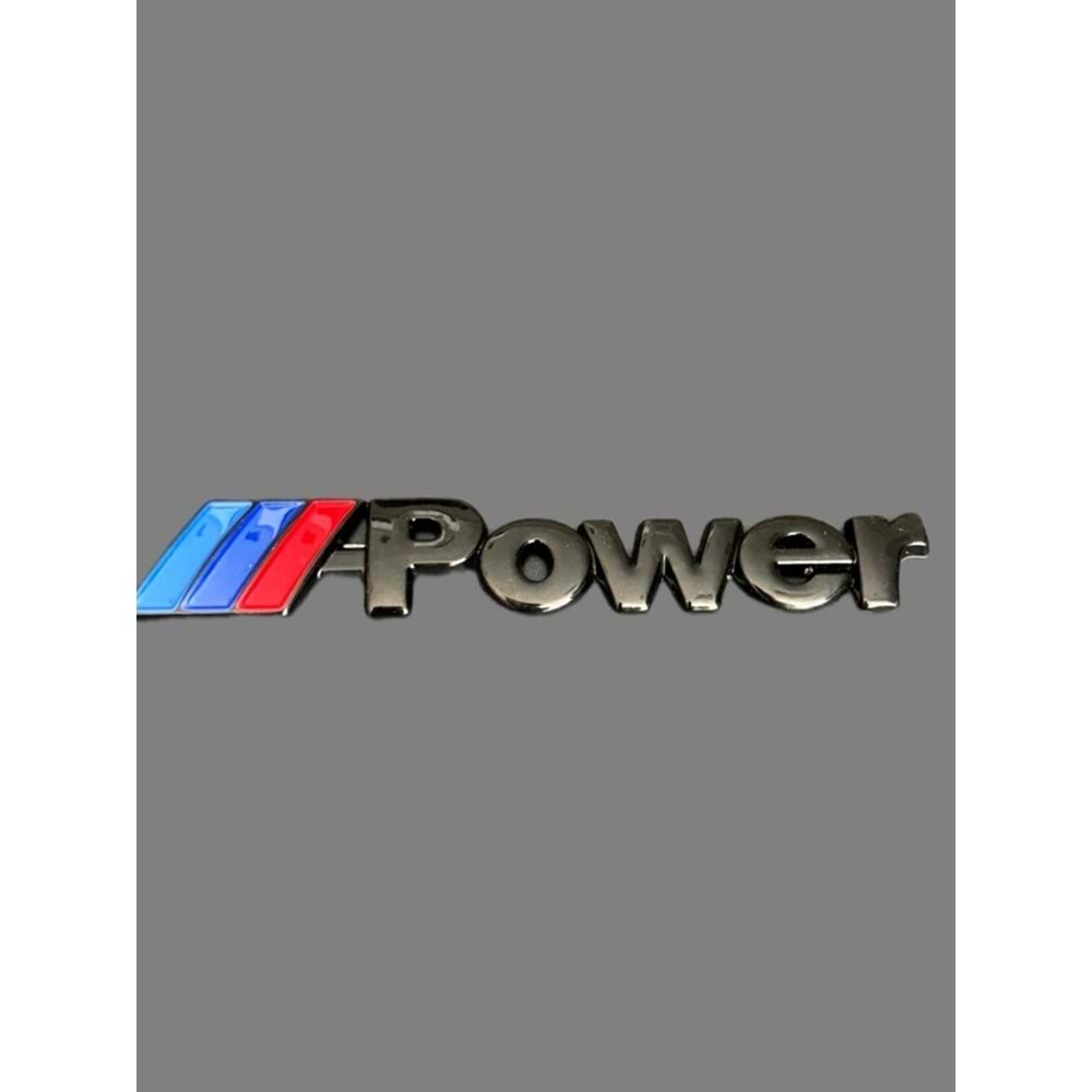 DÖKÜM YAZI YAPIŞMA M POWER SİYAH