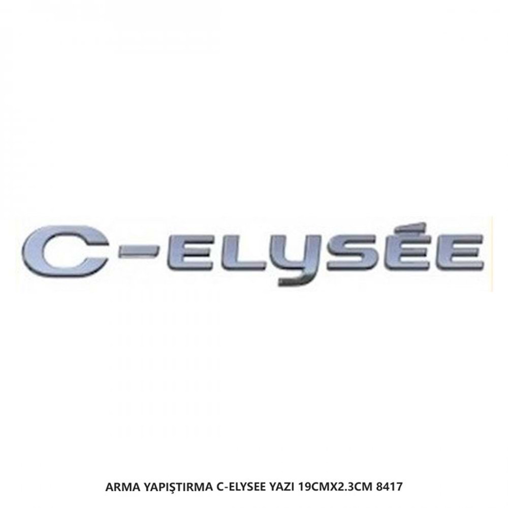 8417 - C-ELYSEE YAZI