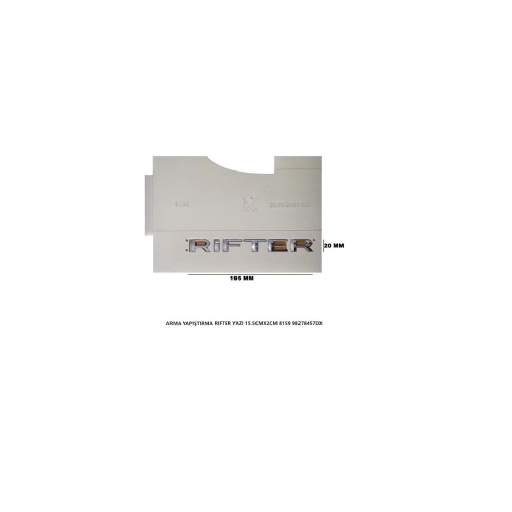 8159 - RIFTER YAZI 15,5 CMX2 CM.