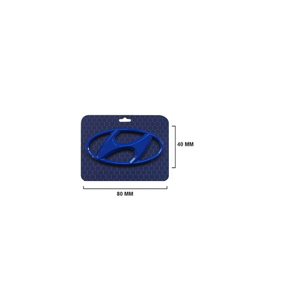 7167C -HYUNDAI PANJUR ARMA MAVİ 80 MM ADMIRA