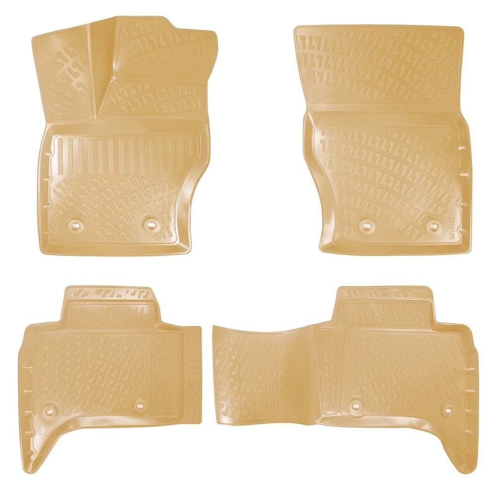 LANDROVER VOGUE 2012- 3D PASPAS BEJ