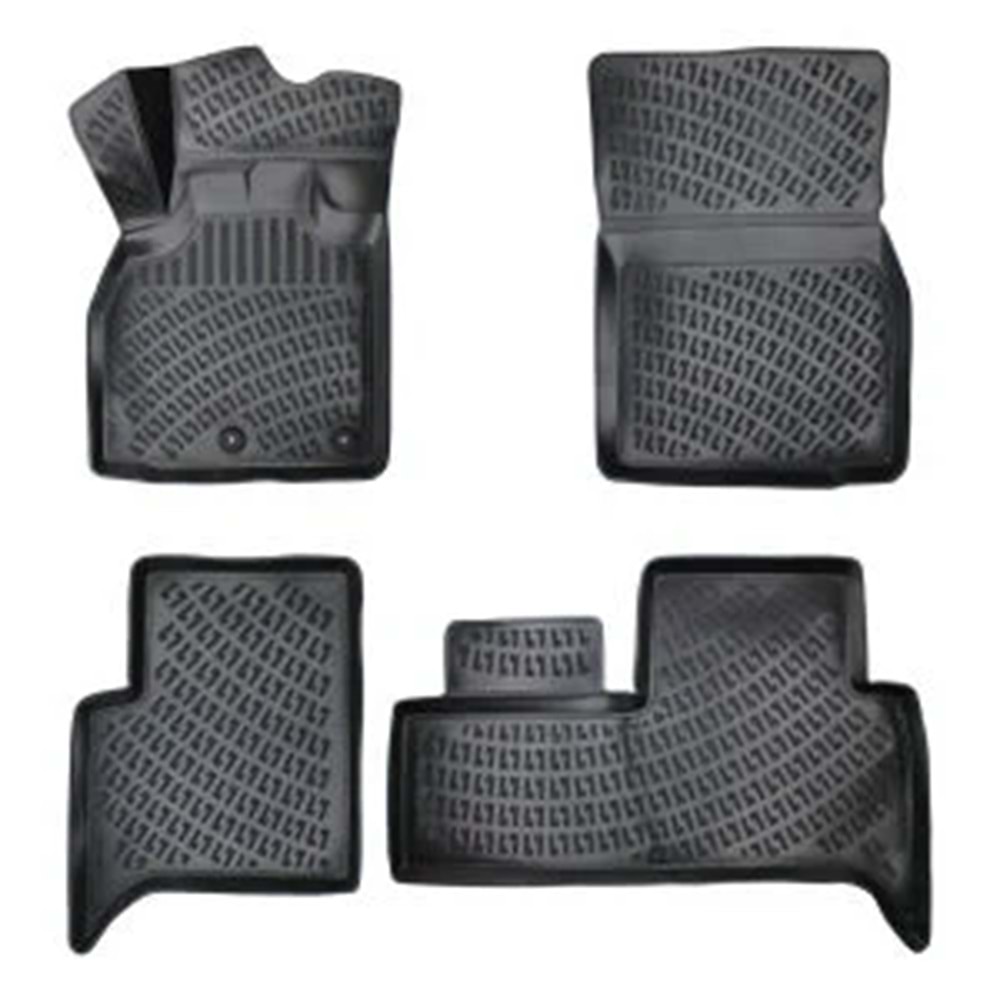RENAULT SCENIC 3D PASPAS 2004-2009 SİYAH