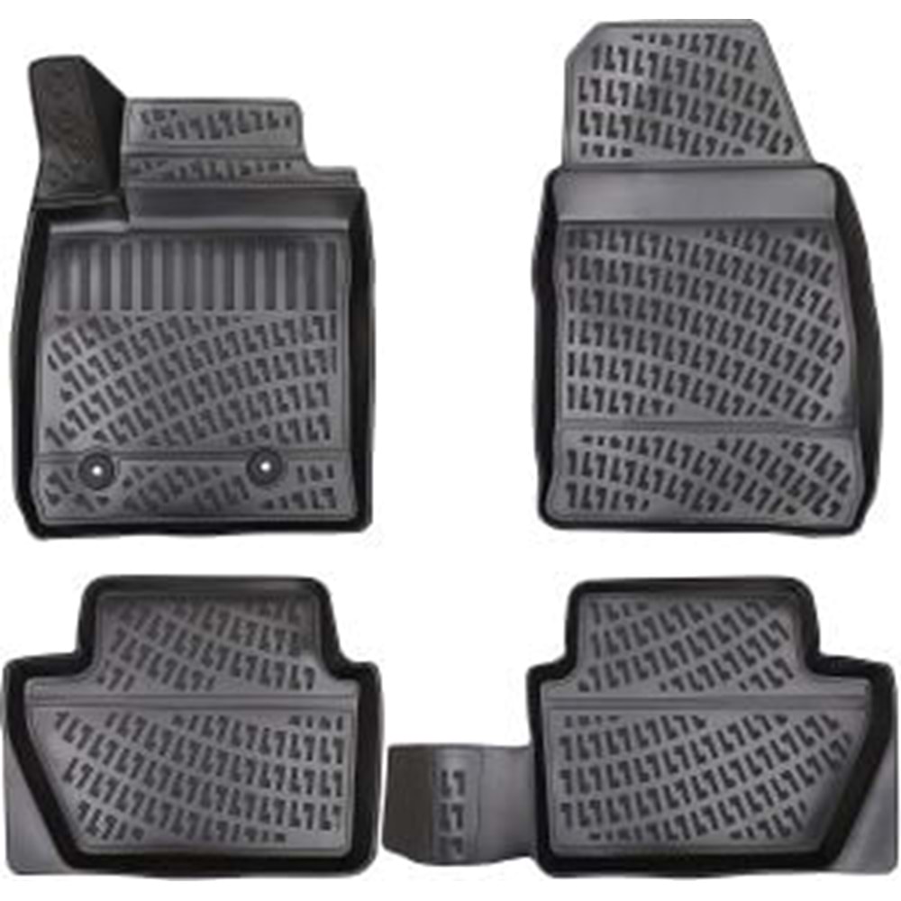 FORD ECOSPORT 3D PASPAS SİYAH