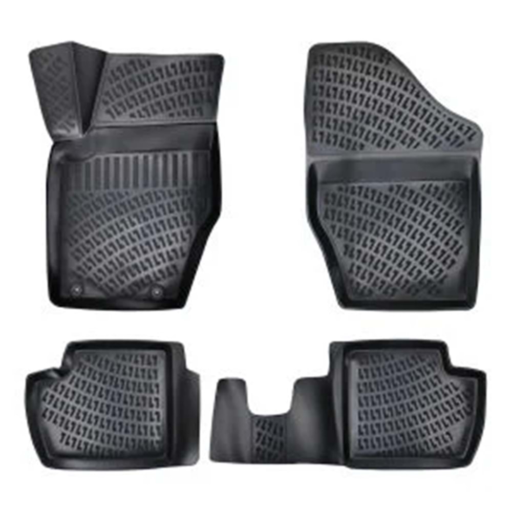 CITROEN C4 2004-2010 3D PASPAS SİYAH