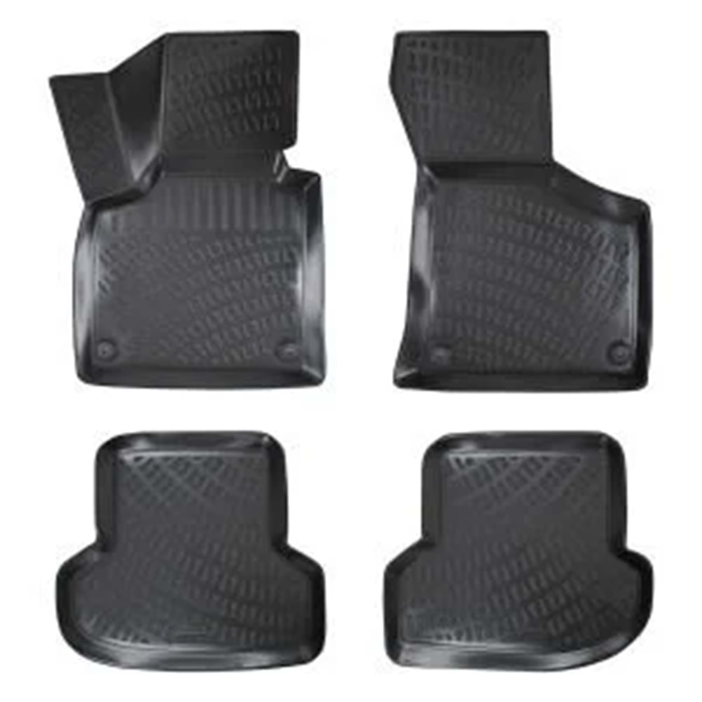 AUDİ A3 3D PASPAS SİYAH 2003-2012