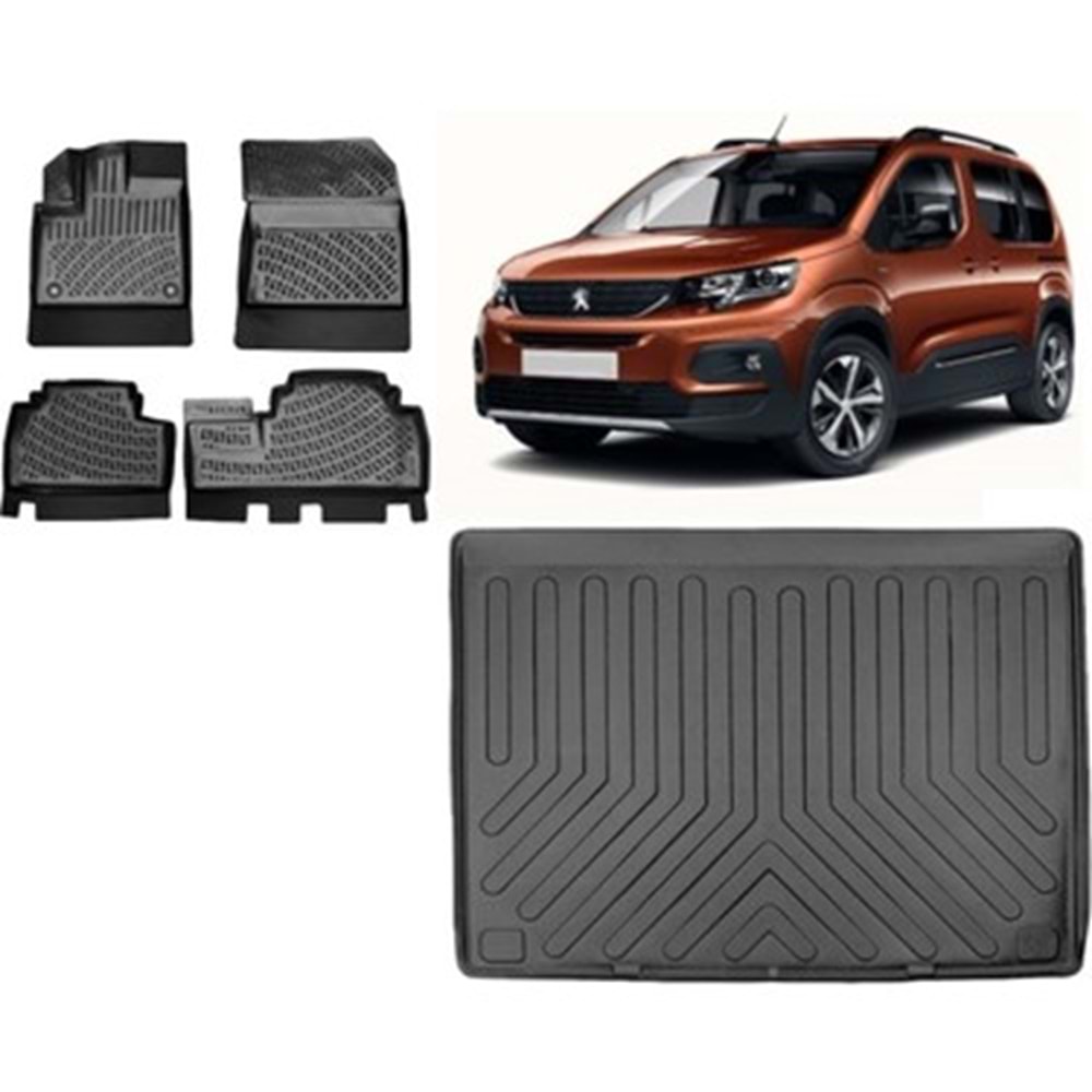 PEUGEOT RIFTER SEPERATORLU BAGAJ HAVUZU