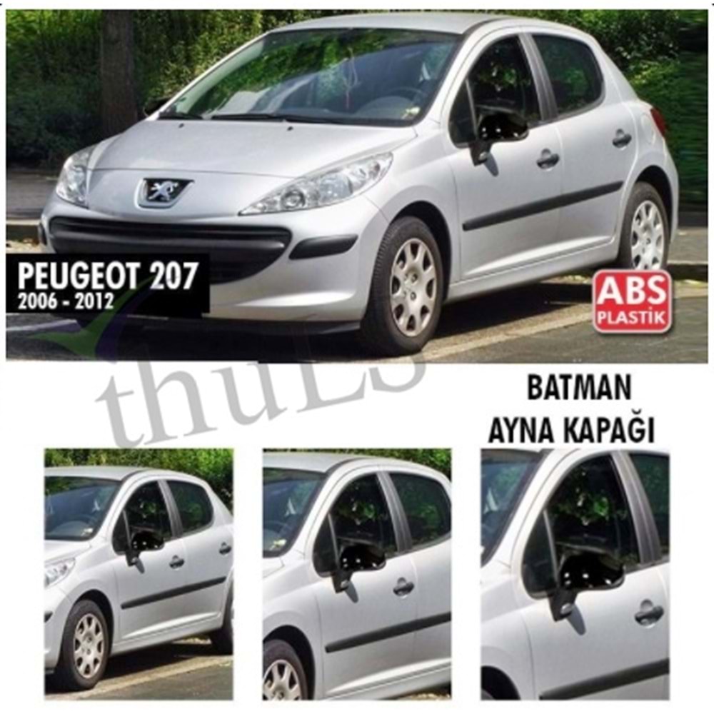 BATMAN AYNA KAPAĞI PEUGEOT 207 2006-2014