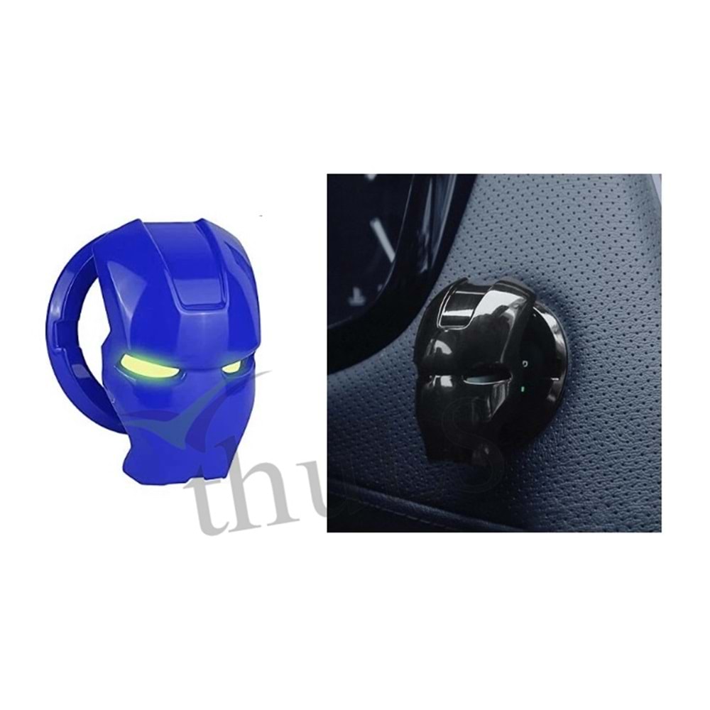 START STOP IRON MAN MAVİ