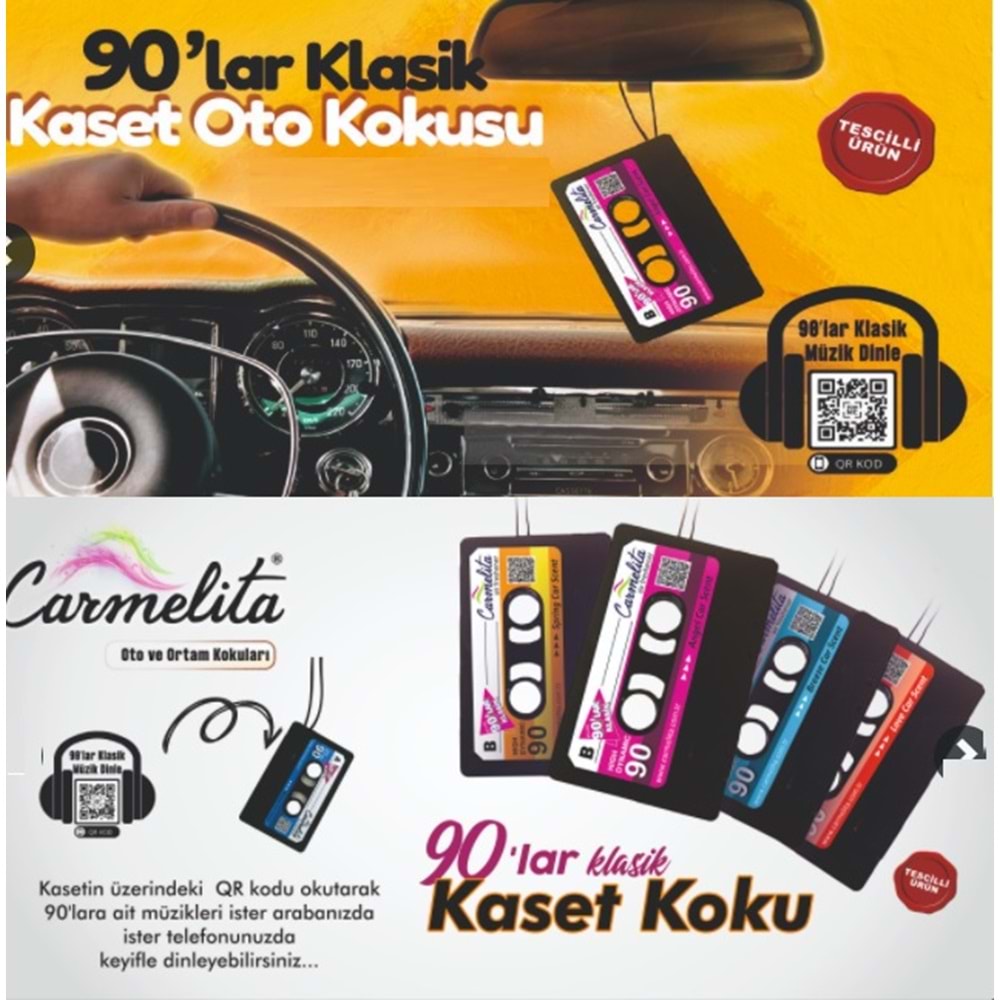 90LAR KASET KOKU (48Lİ)