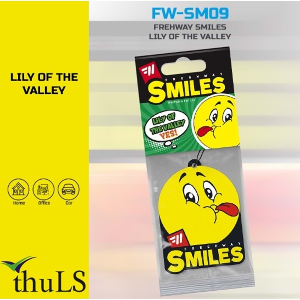DRY SMILE KAĞIT KOKU SM-09 LILY OF THE WALLE