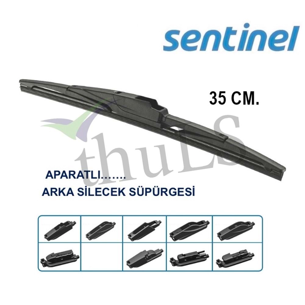 SENTINEL ARKA SİLECEK APARATLI 35 CM.
