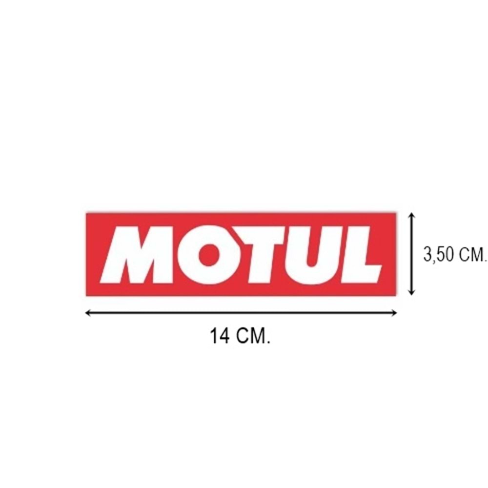 MOTUL STICKER ORTA BOY