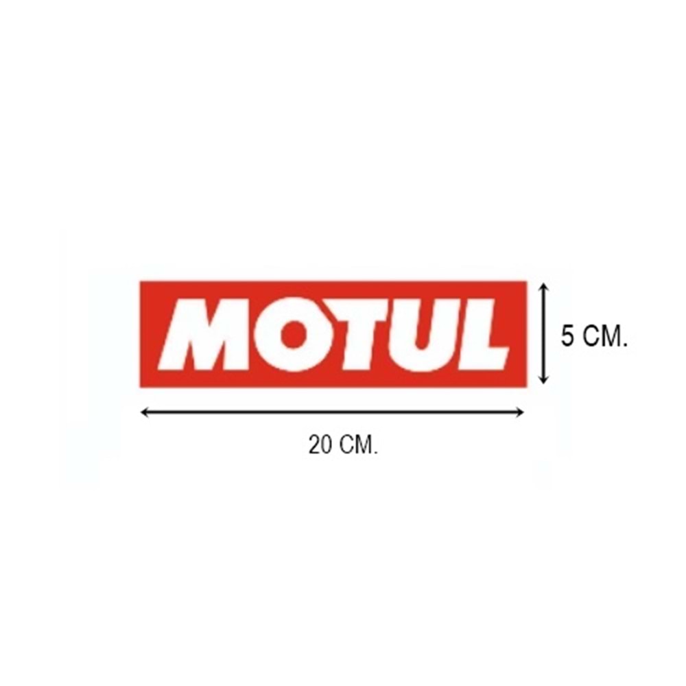 MOTUL STICKER BÜYÜK BOY