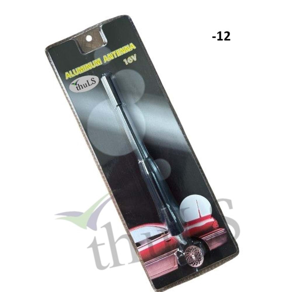 ANTEN UNIVERSAL ÇUBUK SİYAH -12