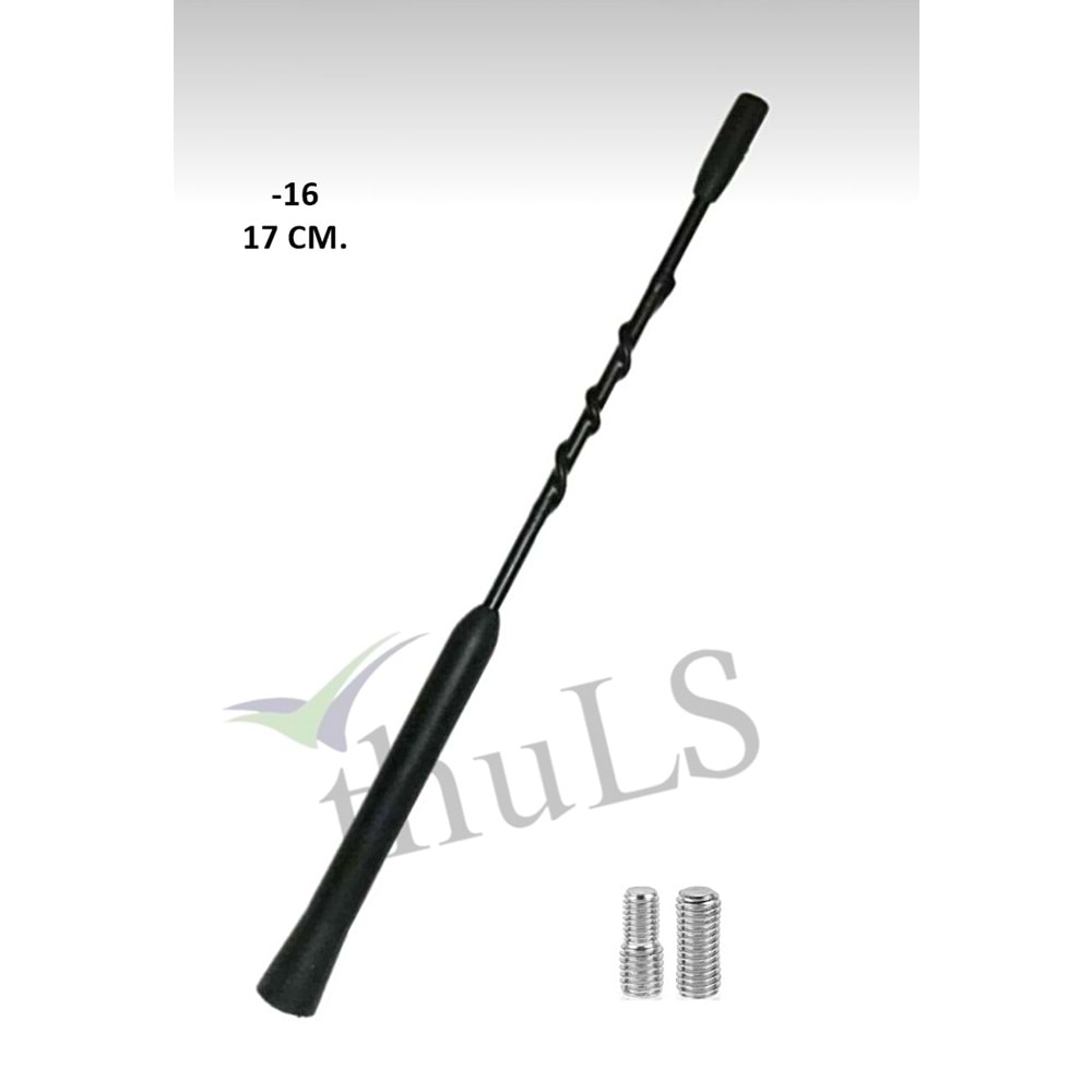 ANTEN UNIVERSAL BURGULU -16 17 CM.