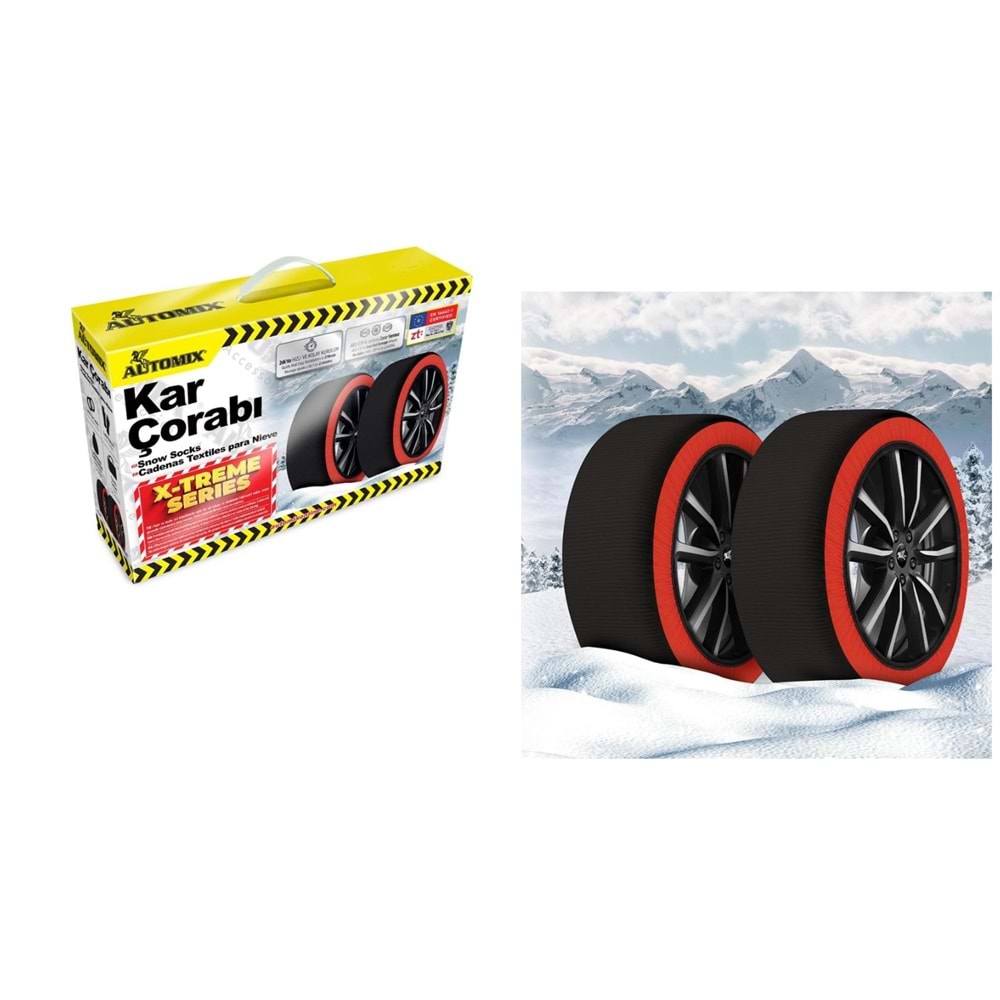 AUTOMIX SÜPER-X KUTULU KAR ÇORABI MEDIUM