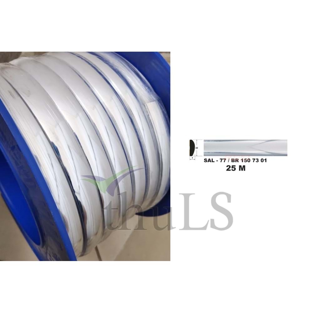 SALMAN ÇITA 77 PVC PROFİL NİKELAJ 25 MT.